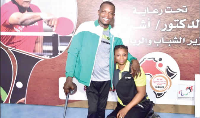 Nigerian table tennis pair Eye Paralympics Gold – Voice of Nigeria