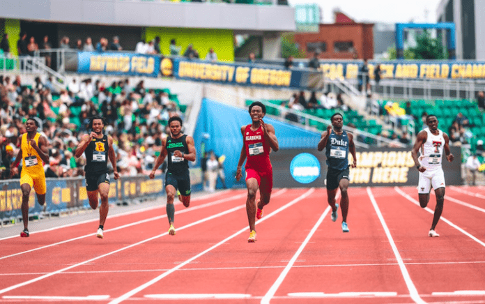 Nigerian Athlete Samuel Ogazi