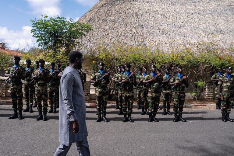 Senegalese President Visits Military Sites Returned by France