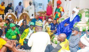 Kwara United FC delegates to Emir of Ilorin
