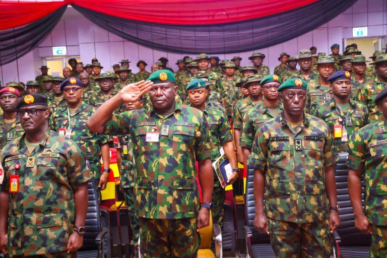 COAS Charges Commanders to Uphold Highest Standards of Professionalism