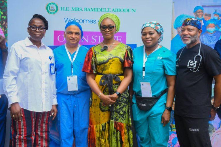 Ogun First Lady Unveils Endoscopy Machine at Teaching Hospital