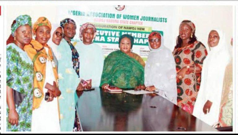 NAWOJ President Inaugurates New Kaduna Executives