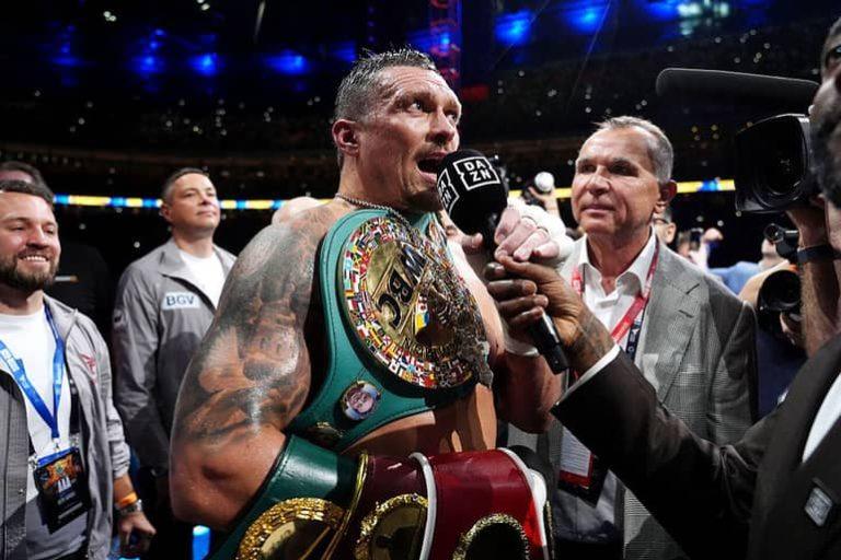 Boxing: Usyk Knocks Out Dubois In Fifth Round