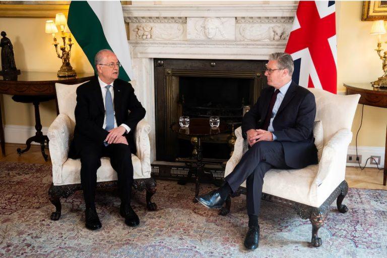 UK Backs Future Palestinian Statehood