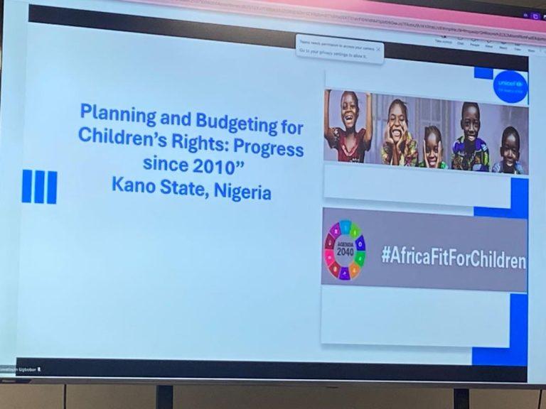UNICEF Urges Kano State to Prioritise Child-Centred Budgeting