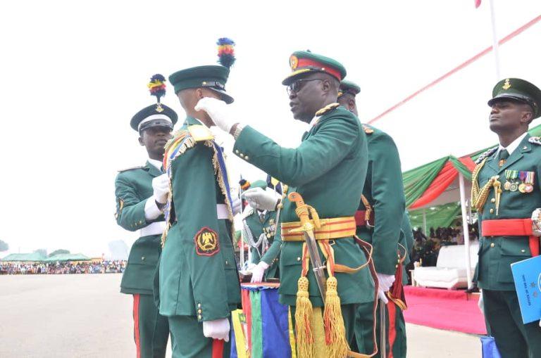 Nigerian Military School Graduates Latest Class of Young Soldiers
