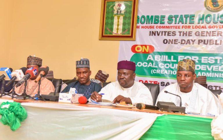 Gombe Lawmakers Conduct Hearing on Creation of LCDAs