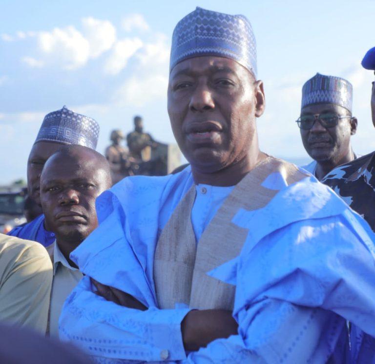 Borno Governor Commiserates with Darajamal Community After Attack