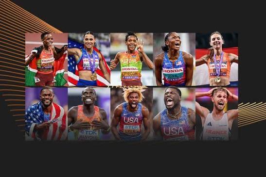 World Athletics Unveils 2025 Track Athlete Of The Year Nominees