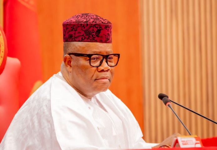 Nigerian Senate President, Senator Godswill Akpabio.