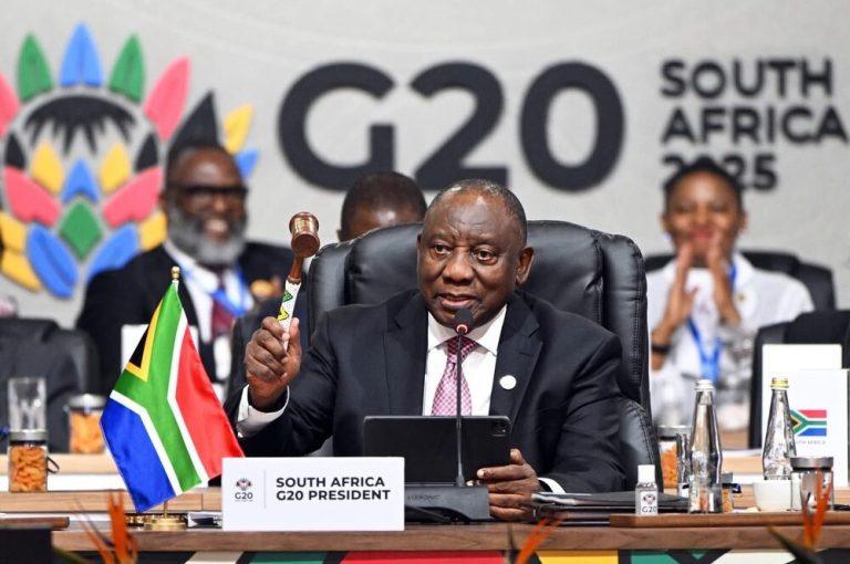 South Africa Concludes G20 Presidency with Leaders Declaration