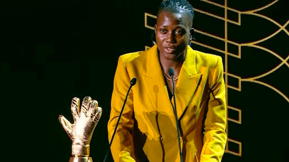 Super Falcons of Nigeria goalkeeper, Chiamaka Nnadozie