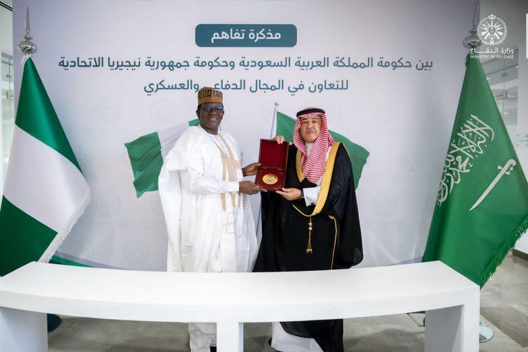 Nigeria, Saudi Arabia Seal Defence Pact To Boost Military Capacity
