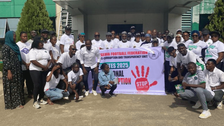 NFF Management Stage Anti-Corruption Enlightenment Walk