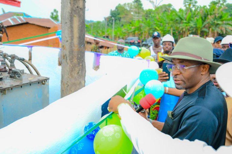 Abia State: Deputy Speaker Commissions Rehabilitated Electricity Project