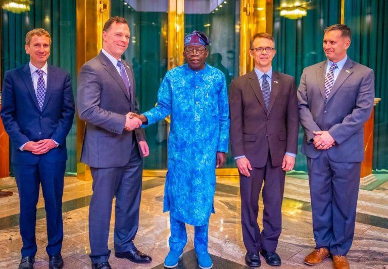 President Tinubu Meets US Africa Command Chief