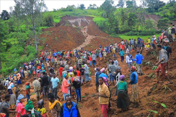 ETHIOPIA-WEATHER-DISASTER-LANDSLIDE