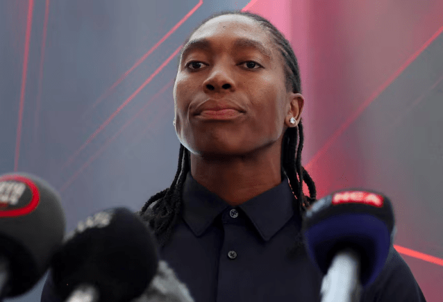 Double Olympic champion, Caster Semenya of South Africa.