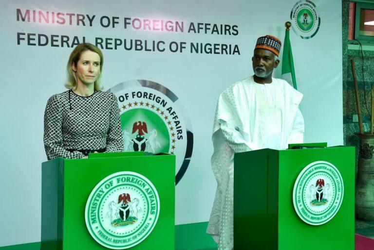 Nigeria, EU Reaffirm Commitment To Strengthen Bilateral Relations