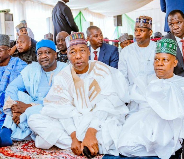 Eid-ul-Fitr: VP Shettima, Others Observe Prayers in Maiduguri