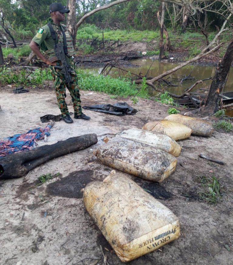 Navy Cracks Down on Illegal Refining in Rivers State
