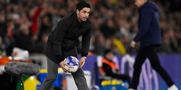 Arsenal manager, Mikel Arteta. Arsenal manager, Mikel Arteta.