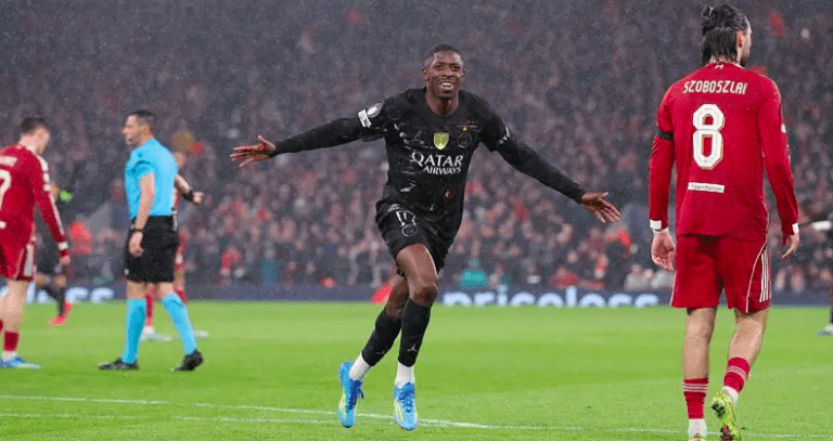 PSG Reaches Champions League Semis As Dembele Downs Liverpool