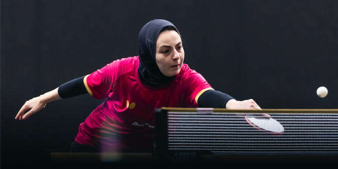 Egyptian table tennis star, Dina Meshref.
