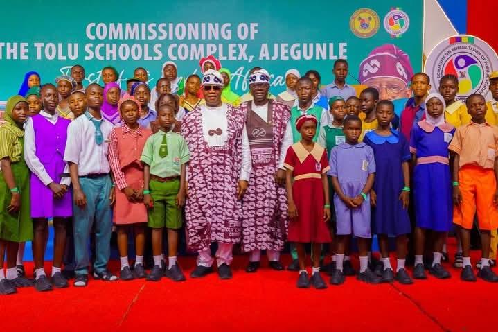 Nigerian President Inaugurates 36 Schools in Lagos