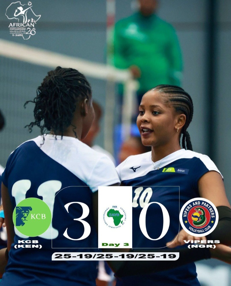Nigeria's Vipers Lose 3-0 To KCB In Cairo