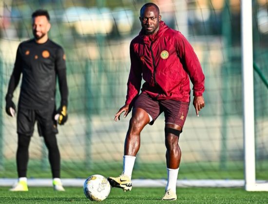 RS Berkane players in training.