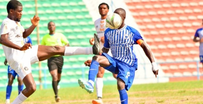 Nigeria National League (NNL) action.