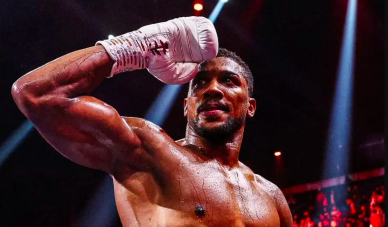 British-Nigerian boxer, Anthony Joshua.