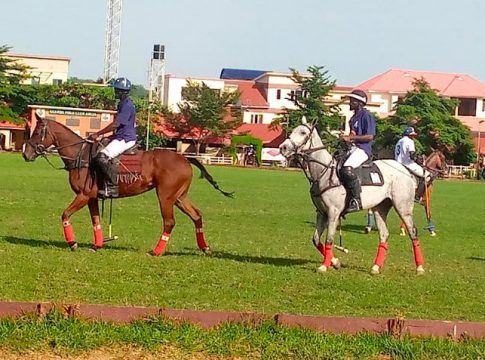 Nigerian Navy 70th Anniversary celebration Polo Novelty Match, at the Guards Polo Club in Abuja, Nigeria.