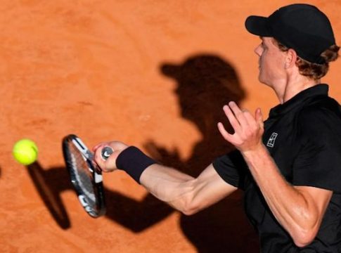 Italian tennis star, Jannik Sinner.