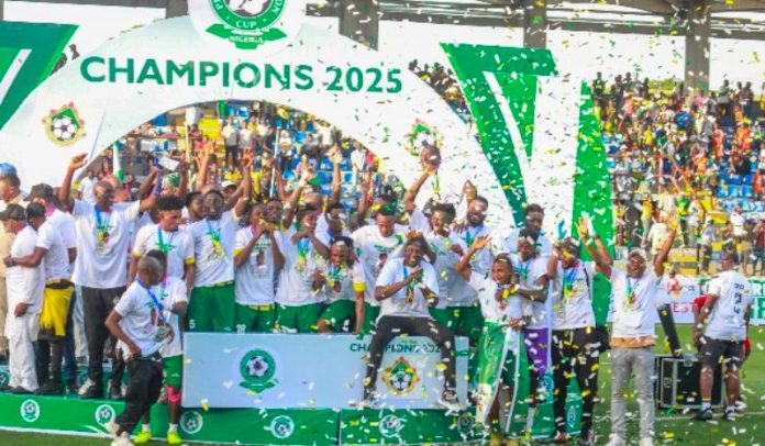 Kwara United are defending champions of the President Federation Cup (Men)