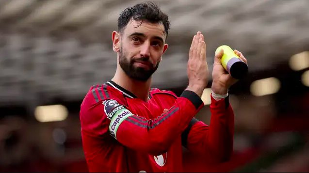 Manchester United captain Bruno Fernandes