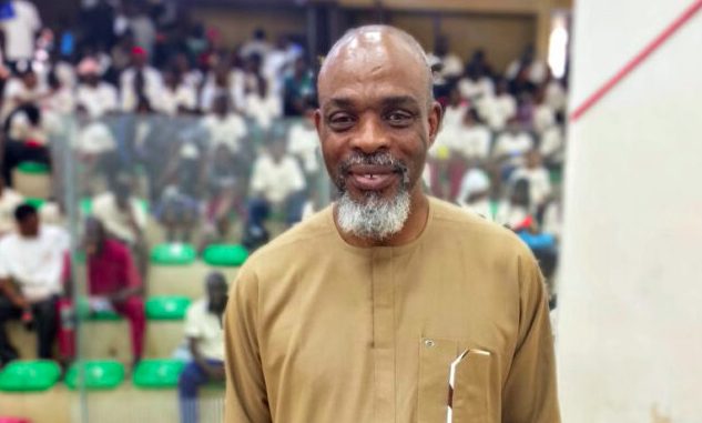 Nigeria Squash Federation president, Sunday Egberipou.
