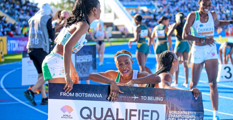 Nigeria's women’s 4×100m Relay team.