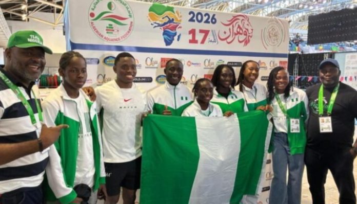 National Sports Commission Praises Nigerian Swimmers at the 17th Africa Aquatics Championships in Oran, Algeria.