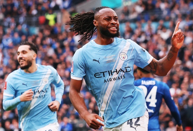 Ghanaian International and Manchester City forward, Antoine Semenyo.