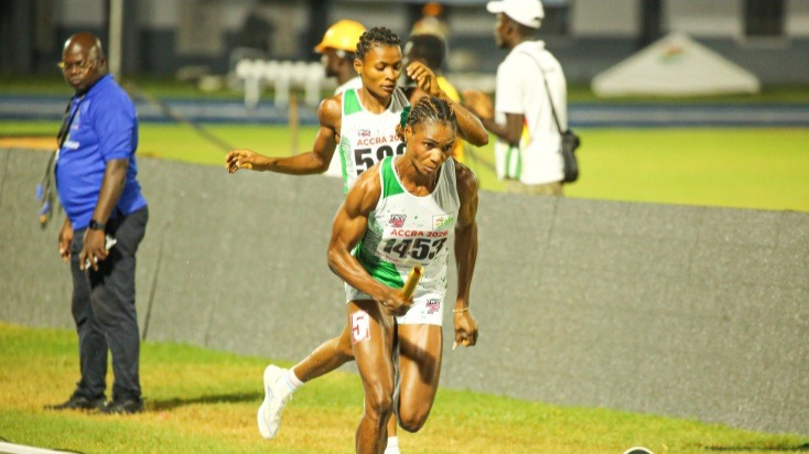 Nigerian veteran athlete, Patient Okon-George.