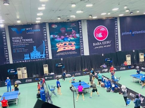 WTT Contender Lagos Serves Off In Nigeria