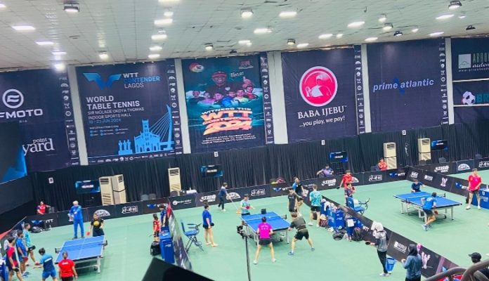 WTT Contender Lagos Serves Off In Nigeria