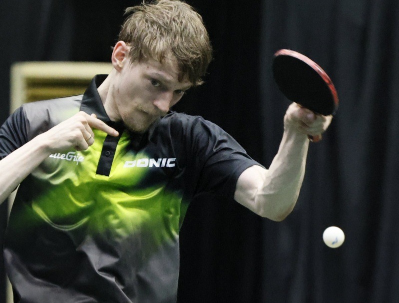 WTT Contender Lagos defending champion, Anders Lind of Denmark.