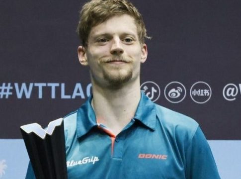 Denmark's Anders Lind.