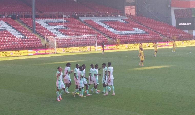 Nigeria Vs Zimbabwe. Unity Cup