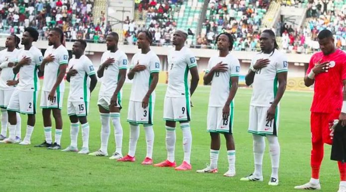The Super Eagles of Nigeria.