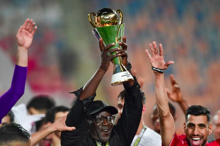 USM Alger coach Lamine Ndiaye